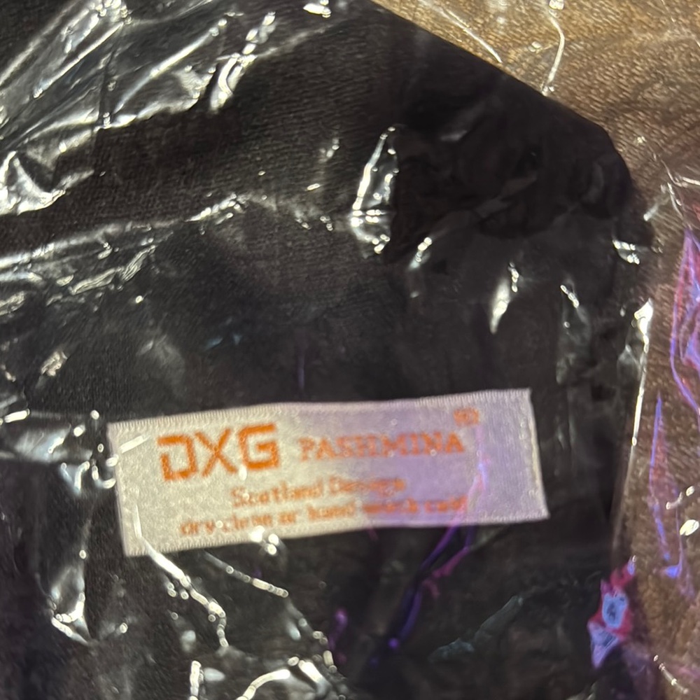 Pashmina Black Scarf